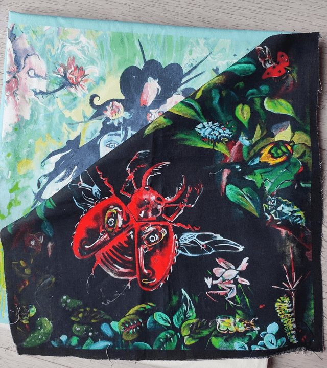Coupon Coton 40*40 cm Divers imprimés