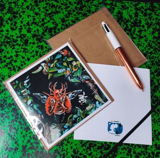 Carte &quot;Scarabée&quot;